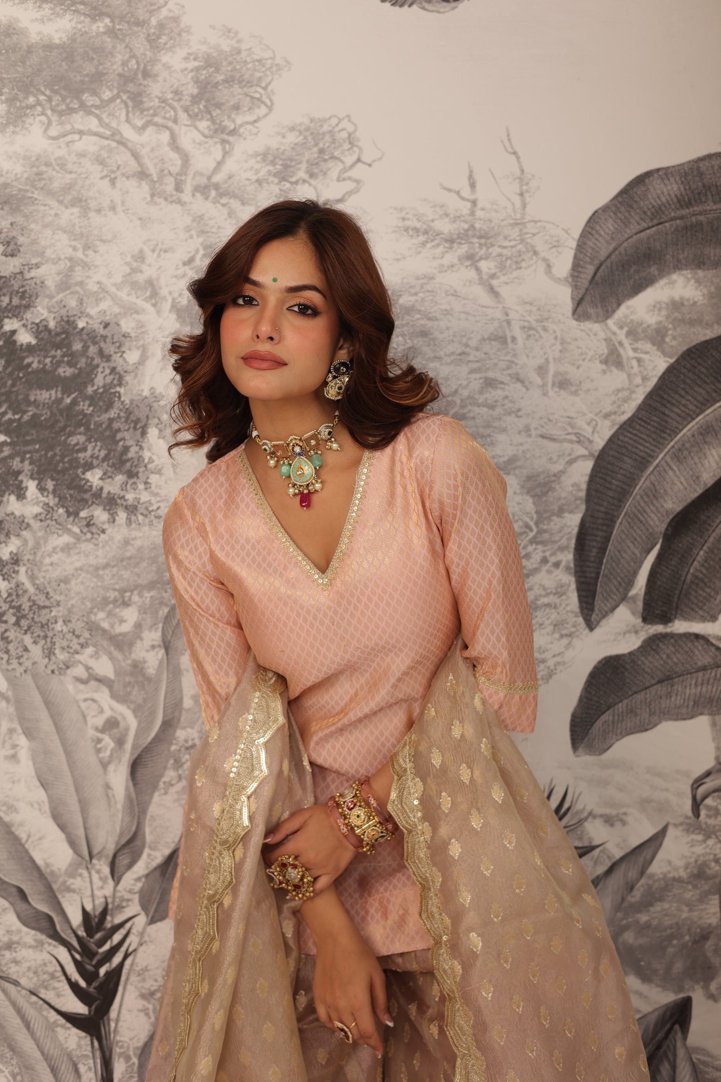 Shiwali Sharara Set
