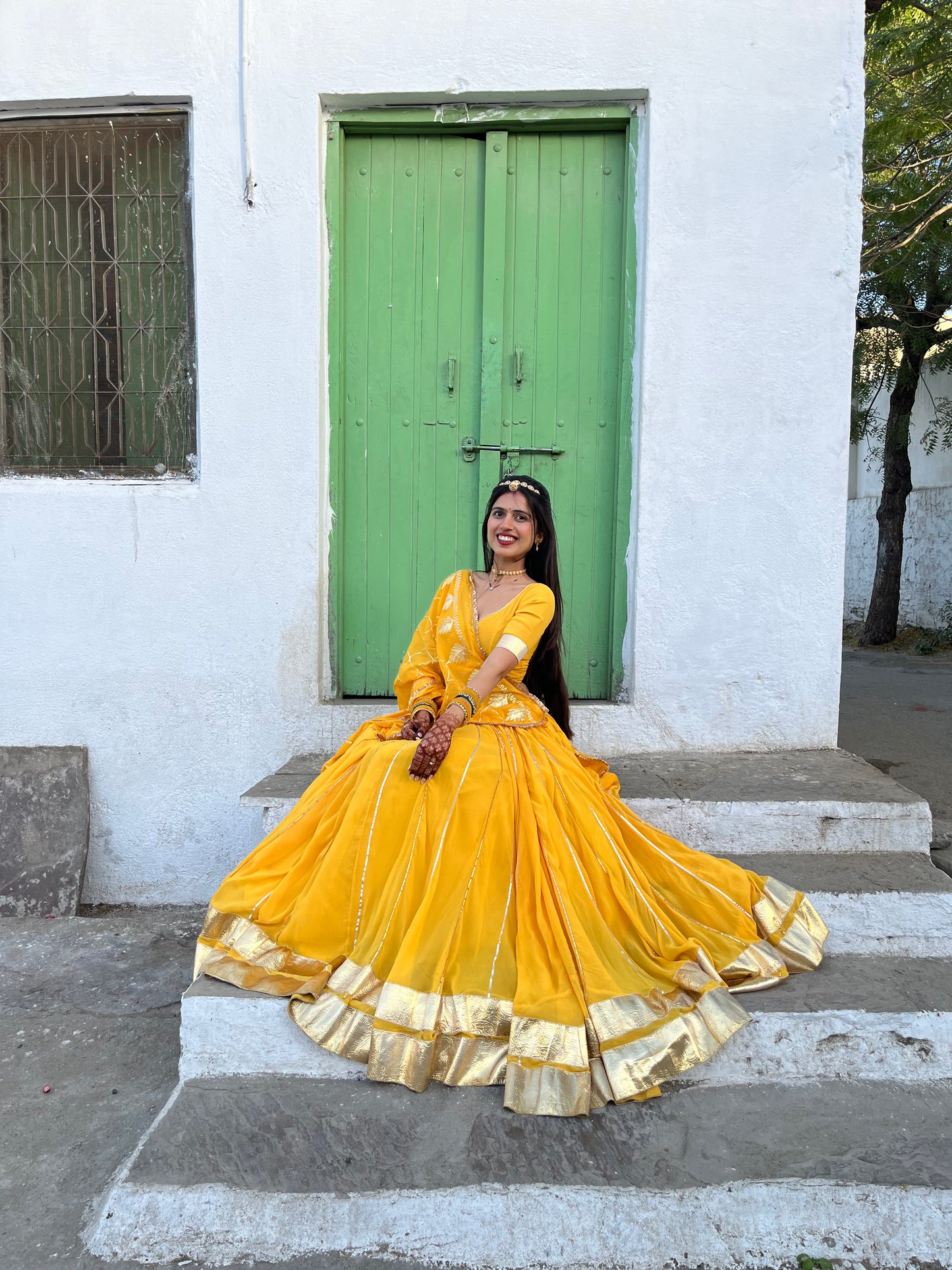 Padmini Yellow Lehenga