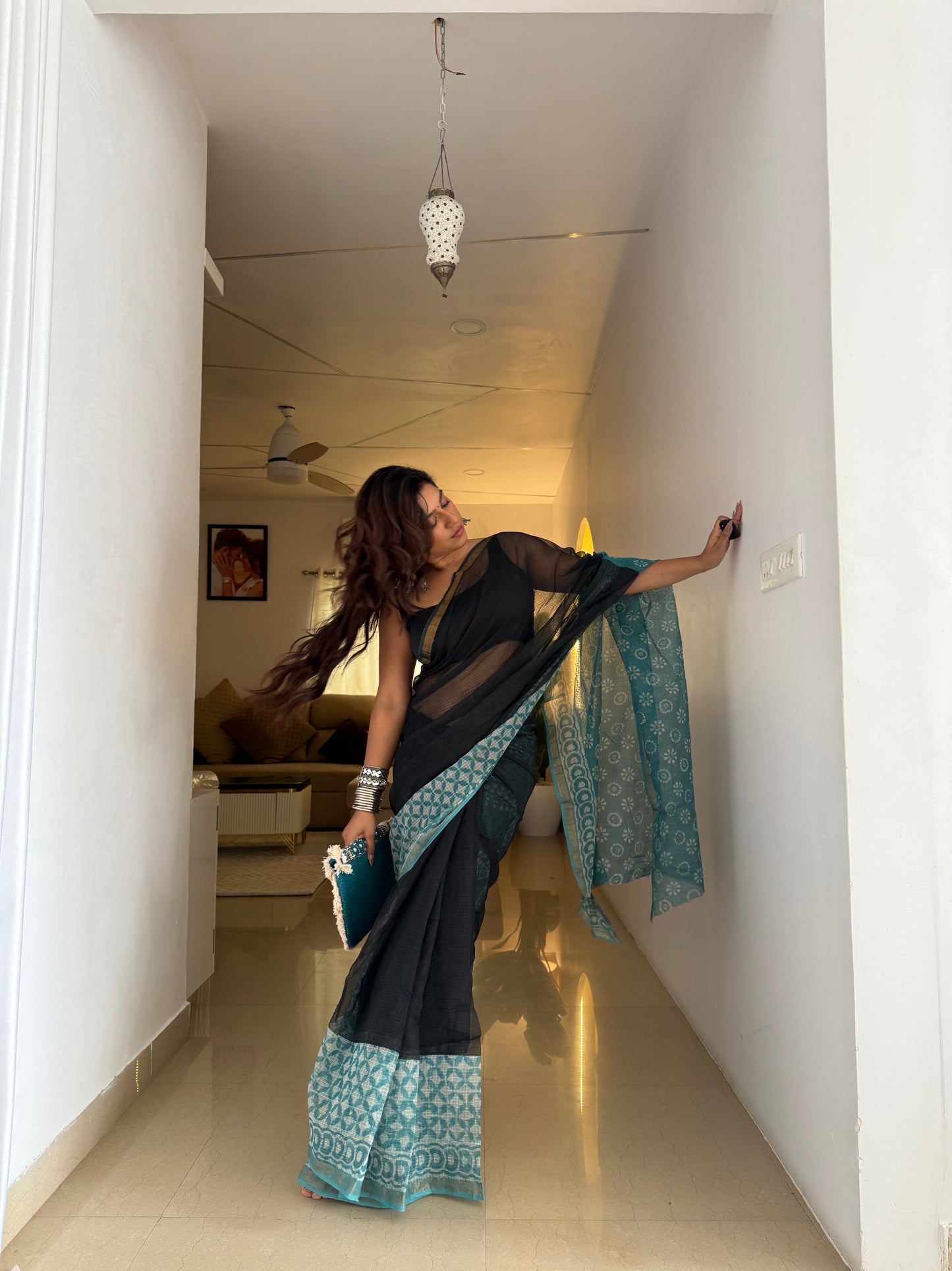 Kamakshi Kotadoriya Saree ( Teerth By Amaanyaa )