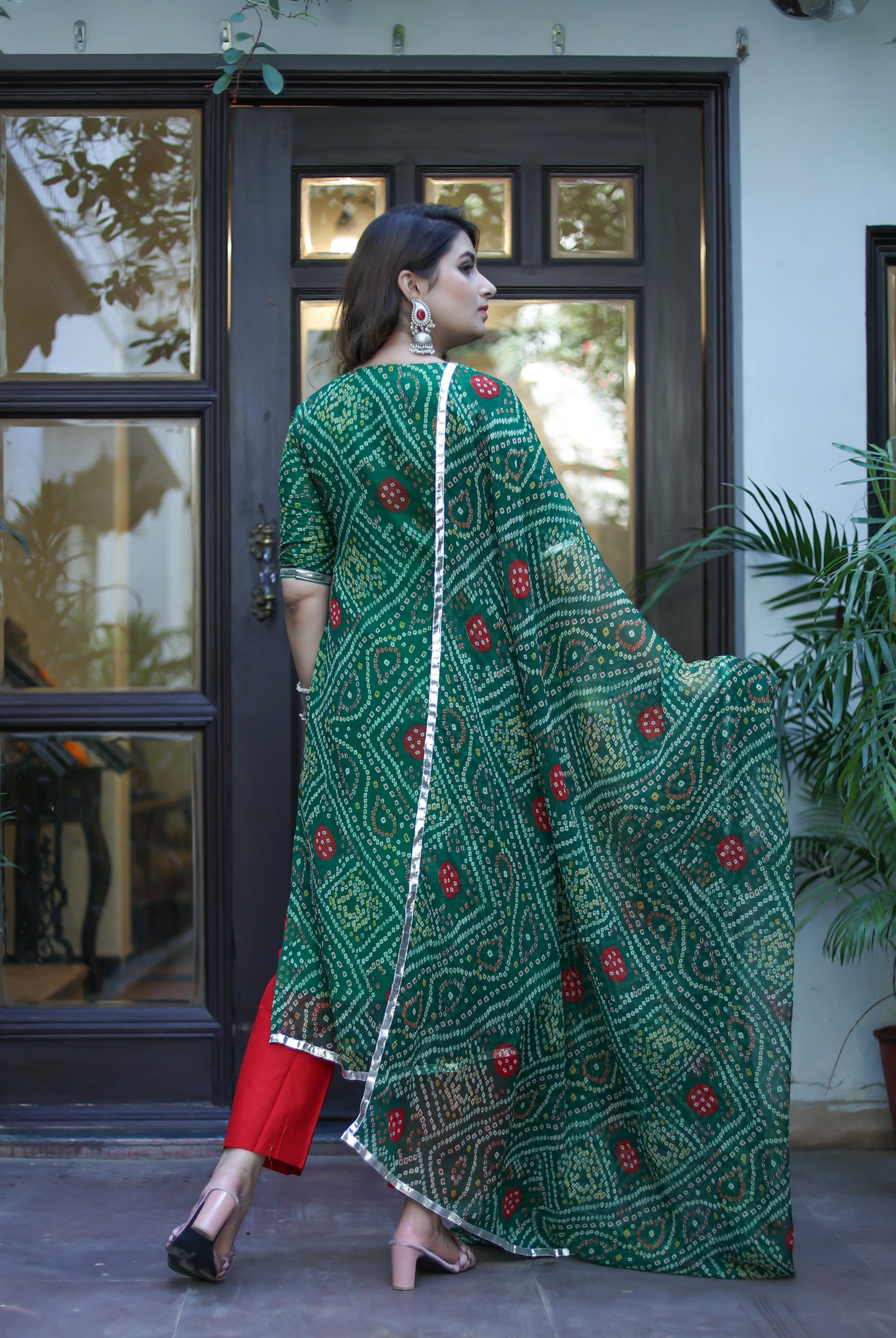 Shree Green Suit Set