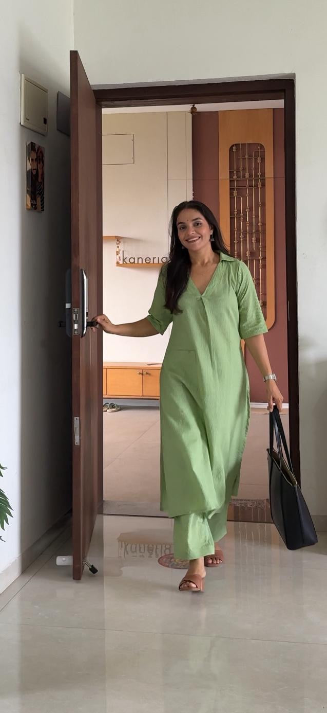 GREEN CO-ORD SET