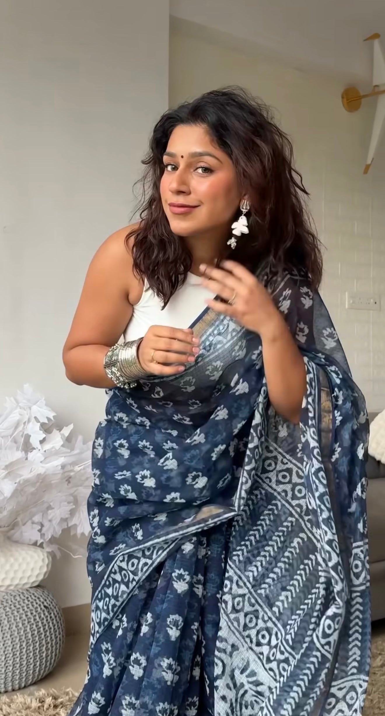 Neha Kotadoriya Saree ( Teerth By Amaanyaa )