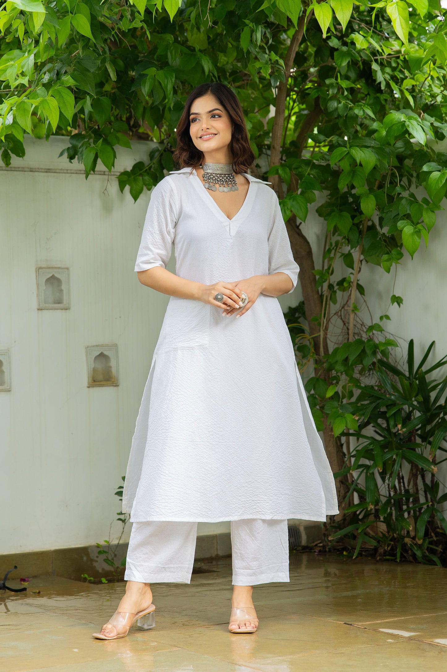White Co-ord Set