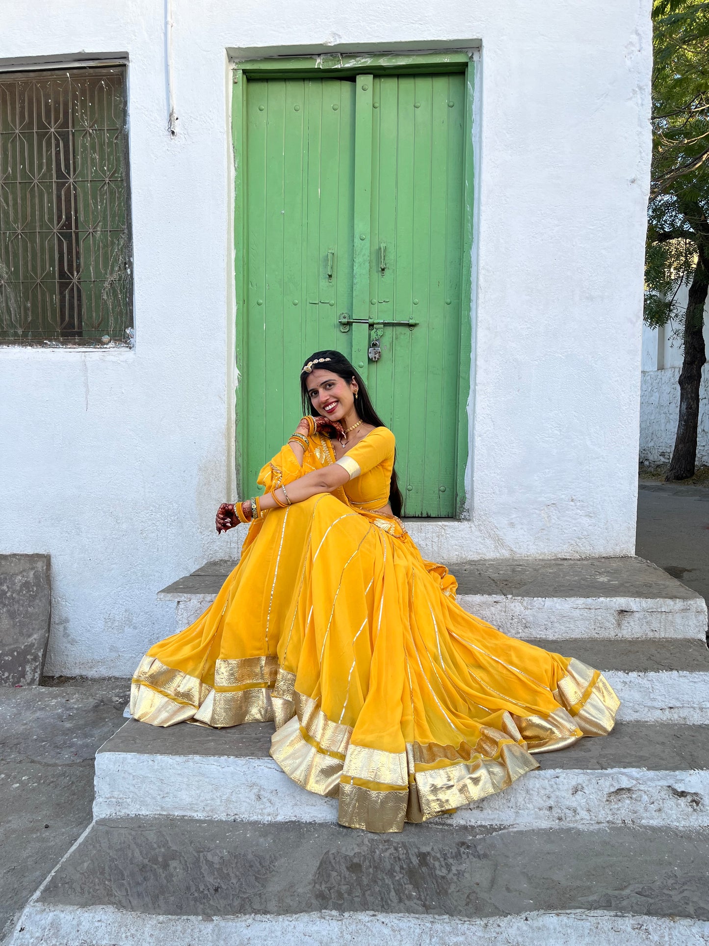 Padmini Yellow Lehenga