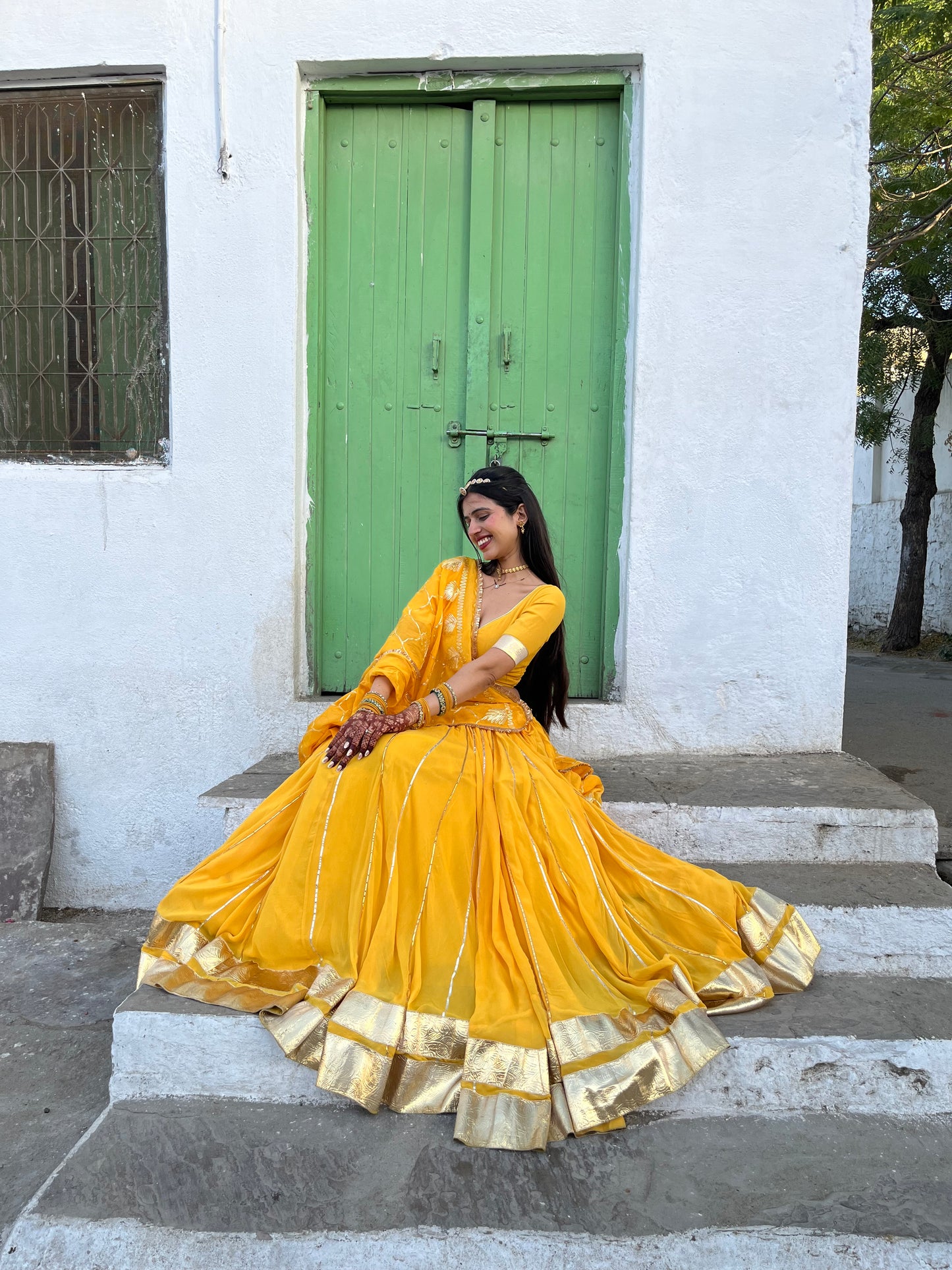 Padmini Yellow Lehenga
