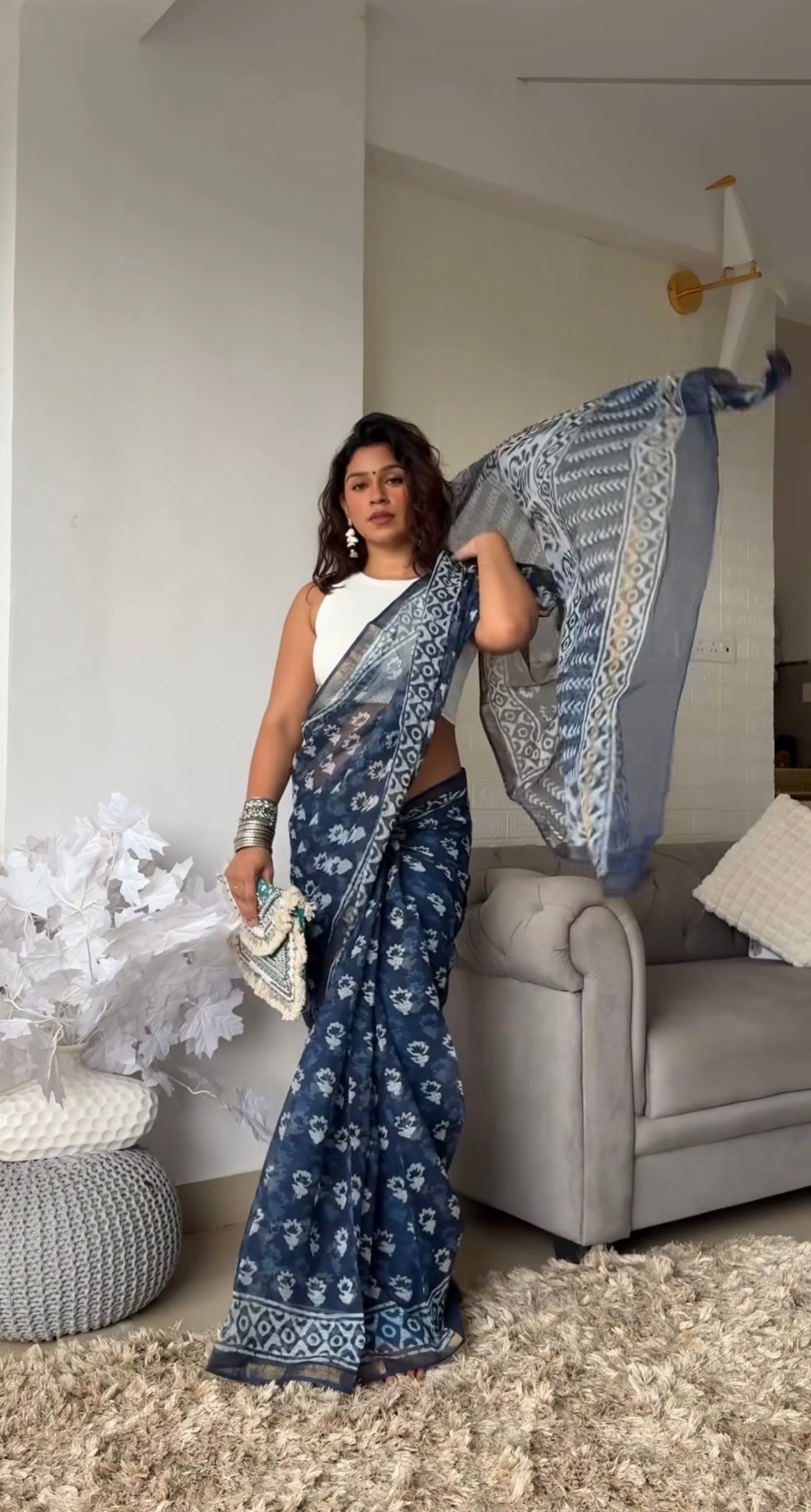 Neha Kotadoriya Saree ( Teerth By Amaanyaa )