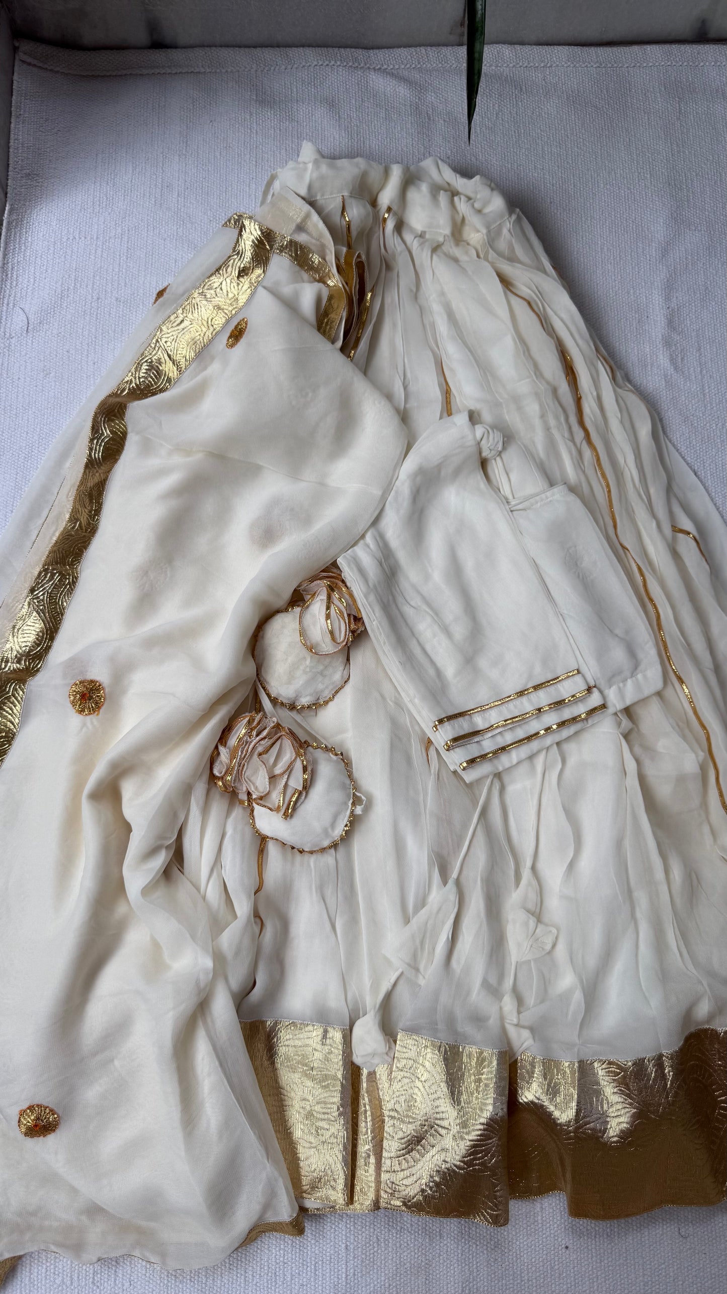 Maithili Off White Lehenga