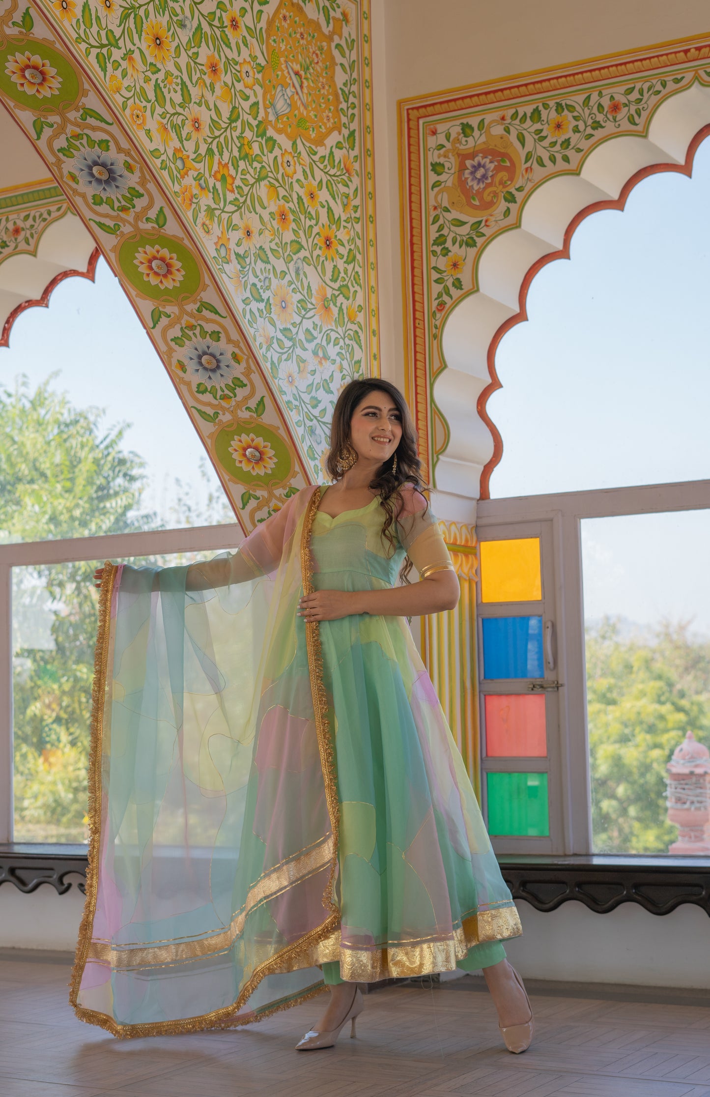 Mannat Anarkali Set
