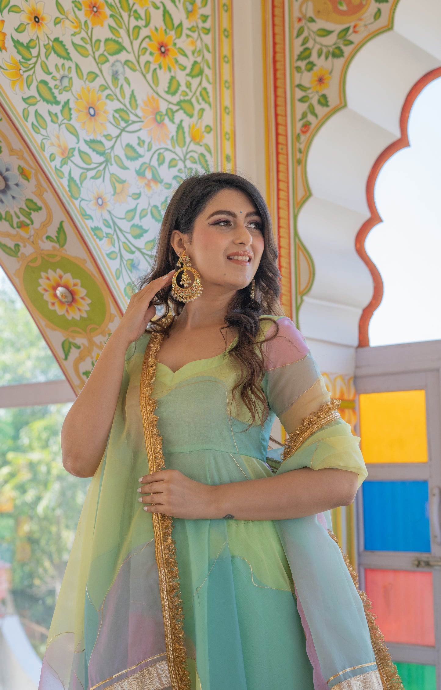 Mannat Anarkali Set