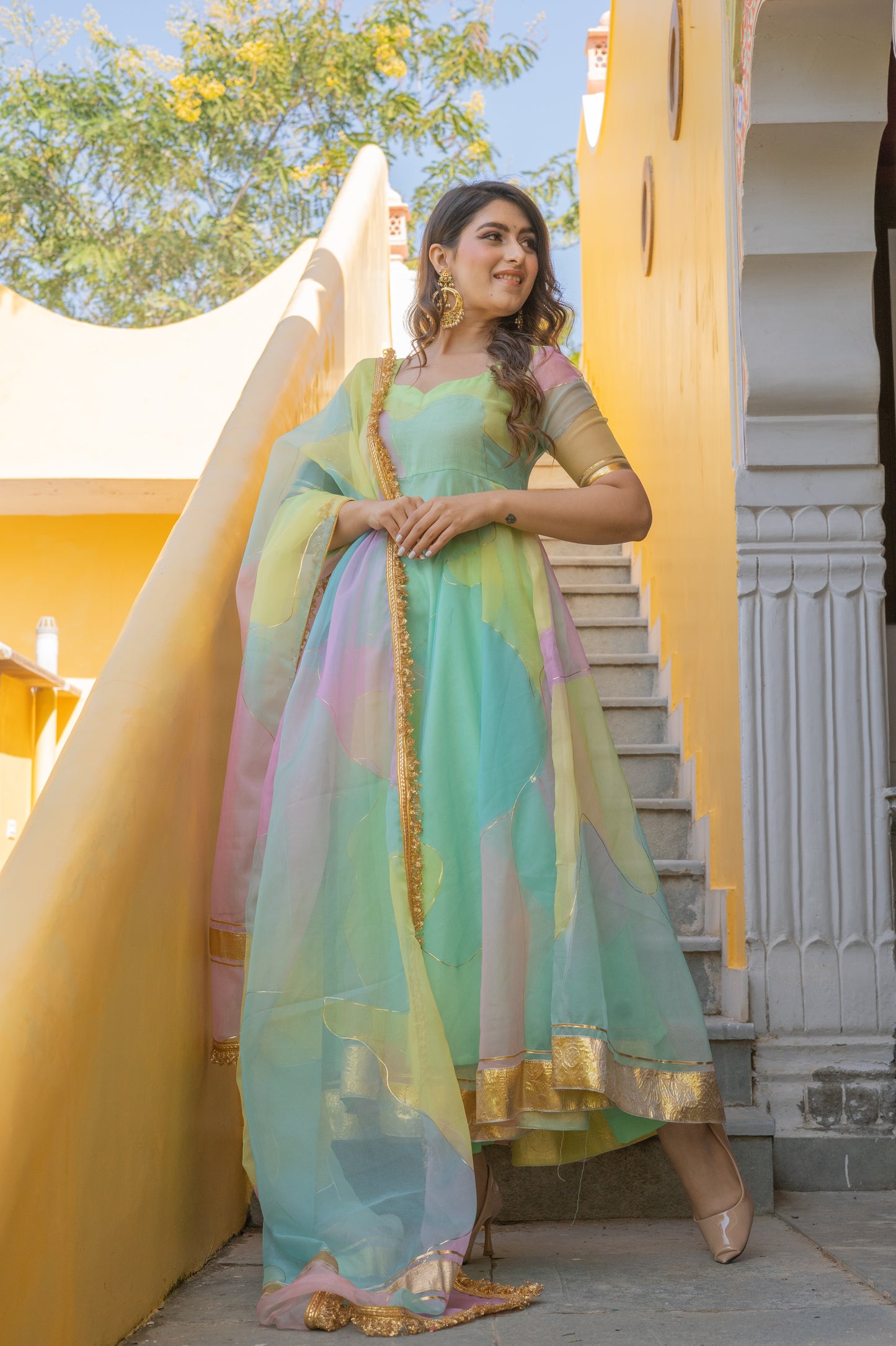 Mannat Anarkali Set