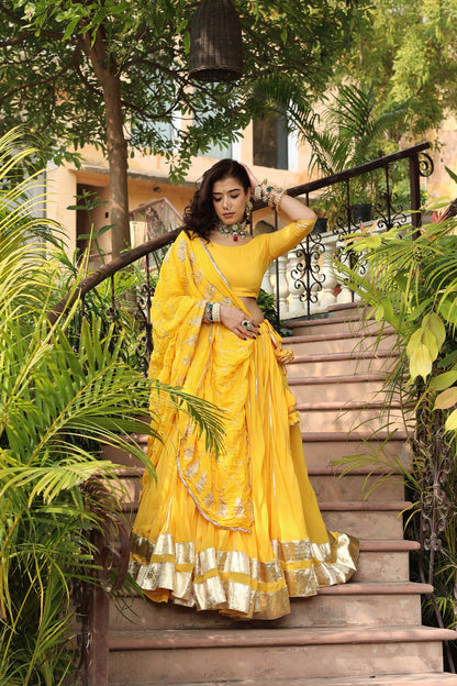 Padmini Yellow Lehenga