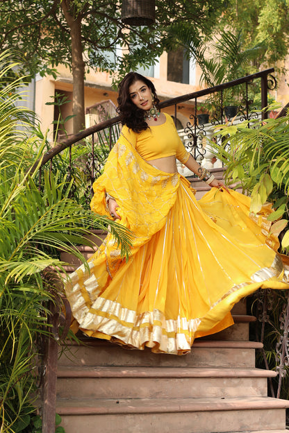 Padmini Yellow Lehenga