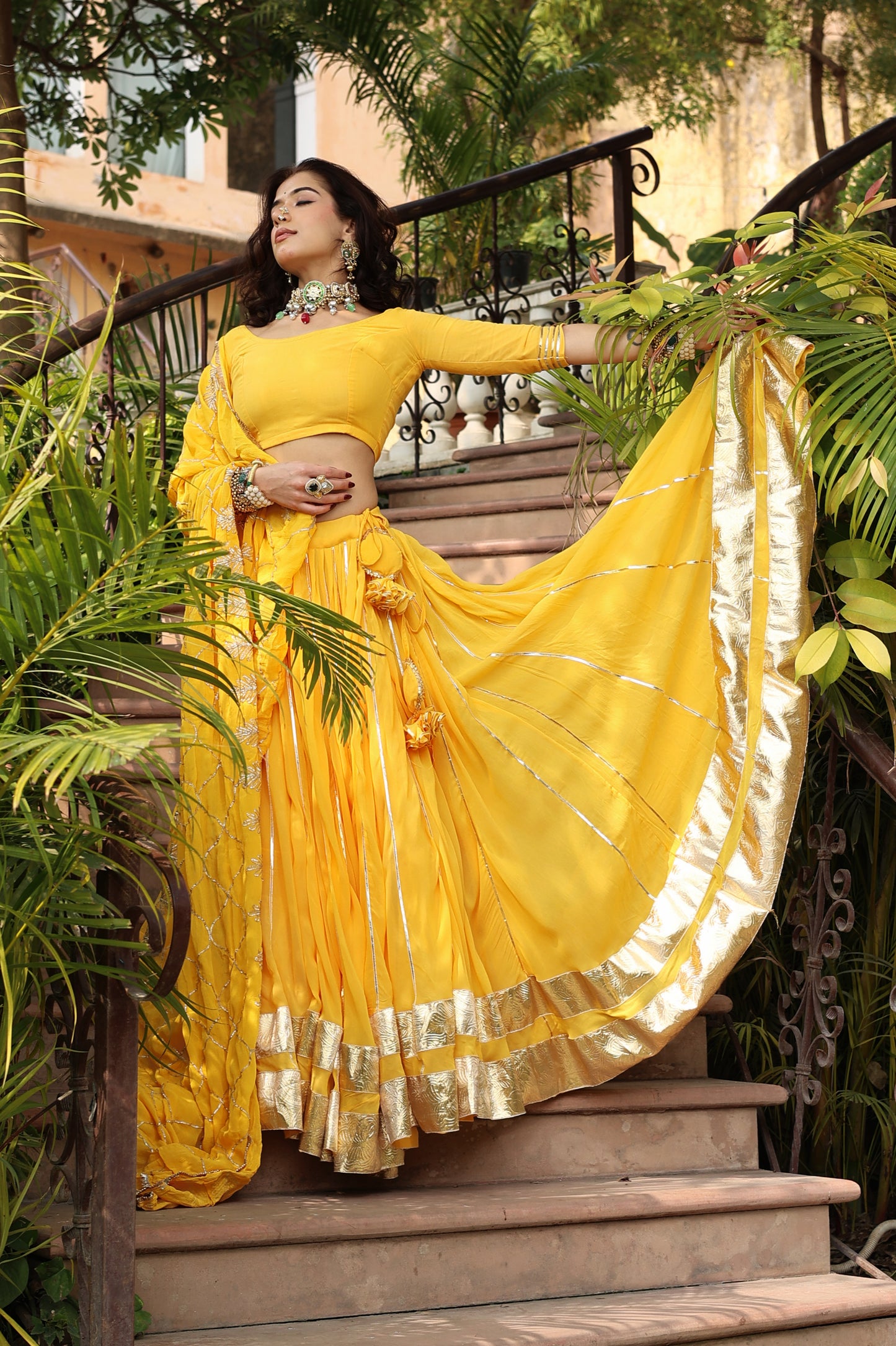 Padmini Yellow Lehenga