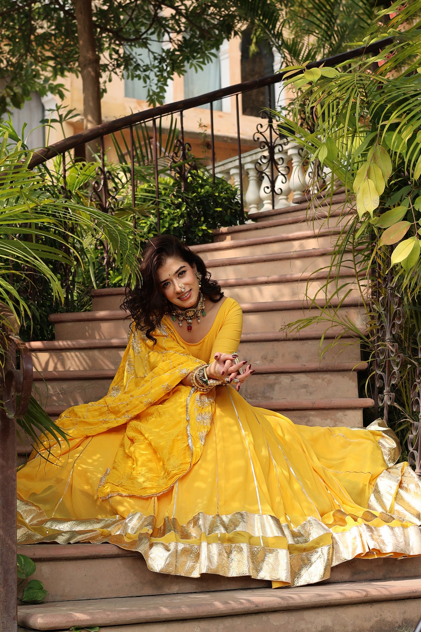 Padmini Yellow Lehenga