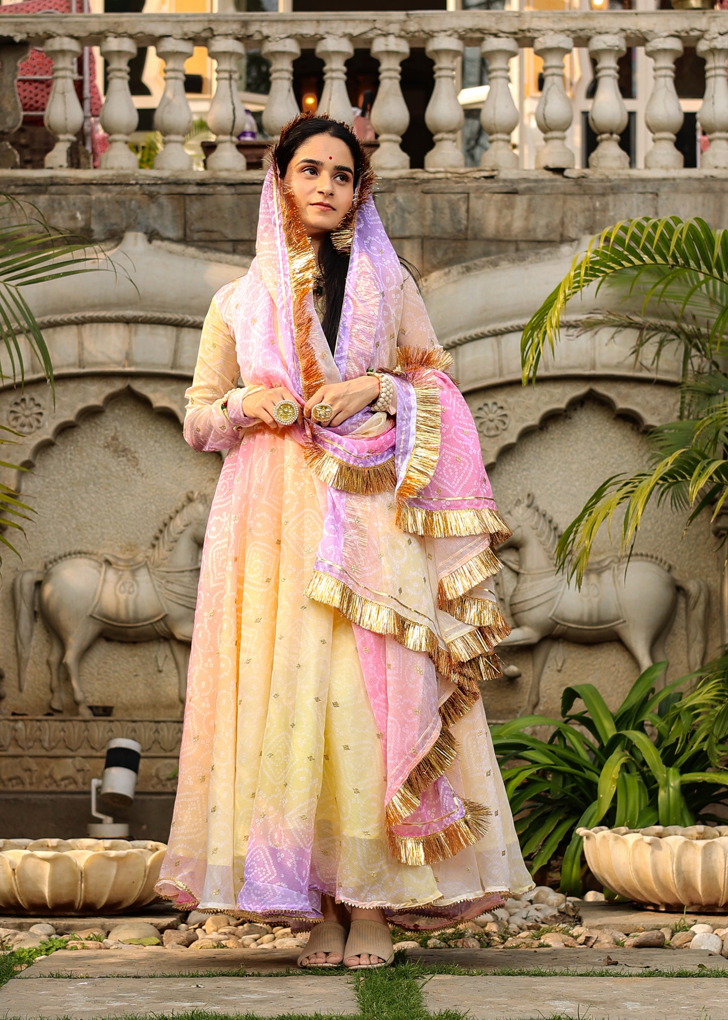 Laado Multi Anarkali Set