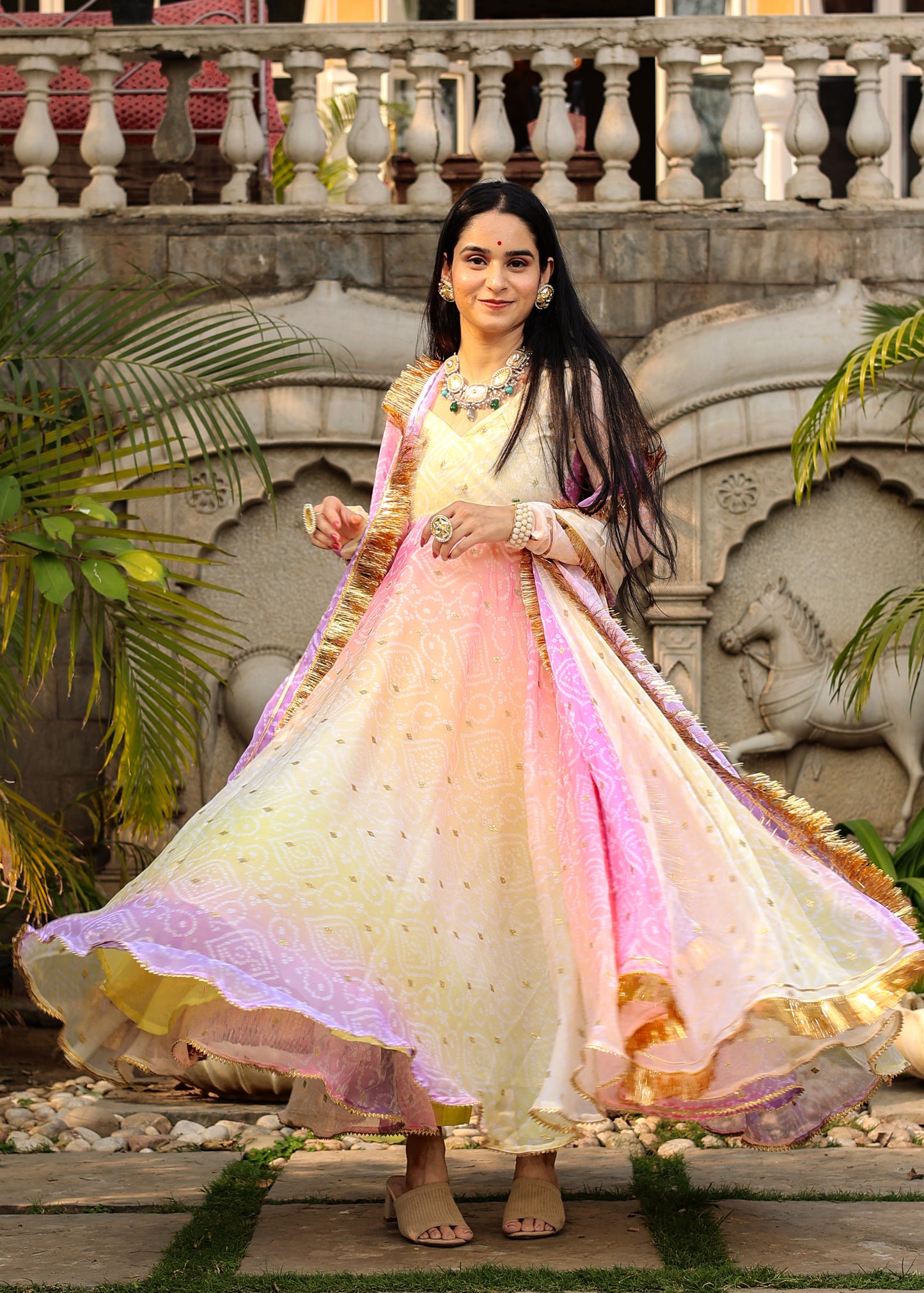 Laado Multi Anarkali Set