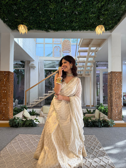 Prajakta Ivory Lehenga