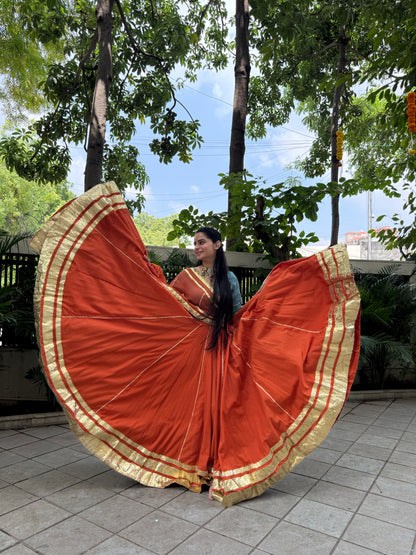 Mannat Rust Lehenga