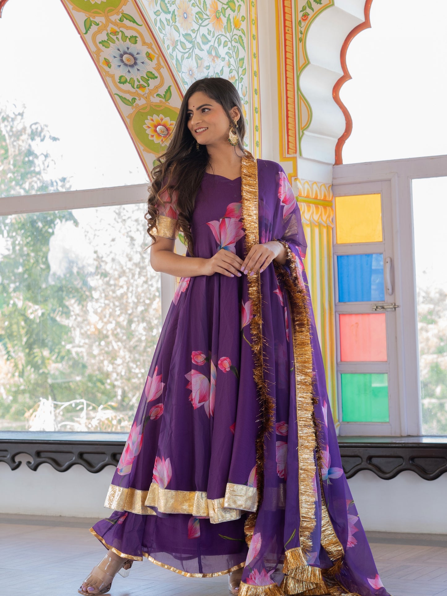 Nayab Anarkali Set