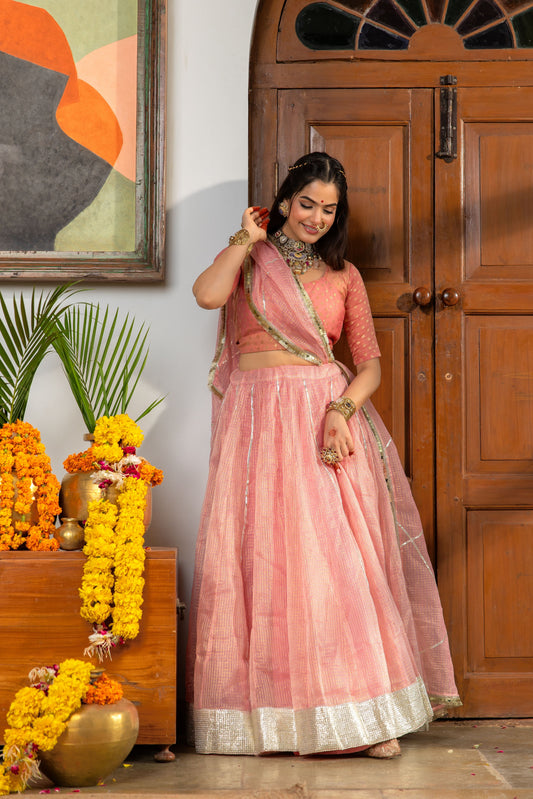 Kaashi Pink Lehenga Set