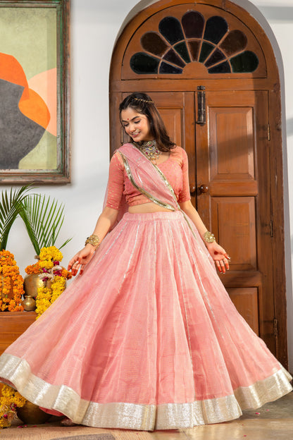 Kaashi Pink Lehenga Set