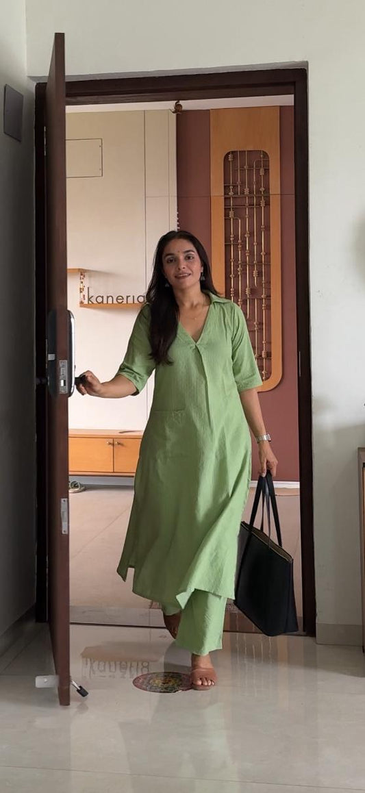 GREEN CO-ORD SET