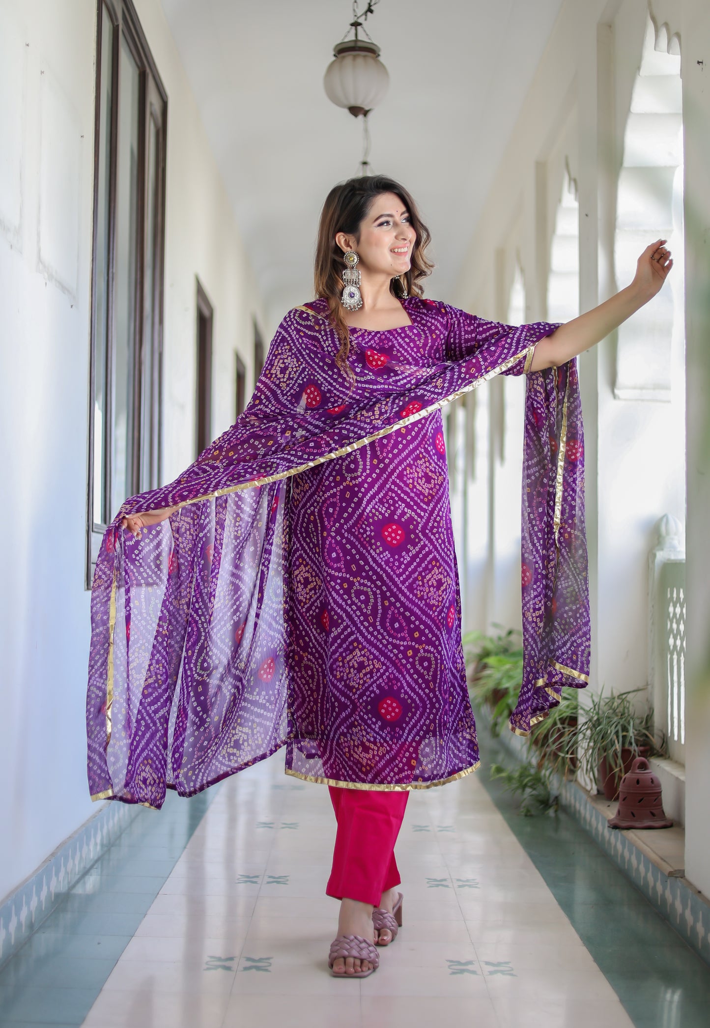 Shree Purple Suit Set