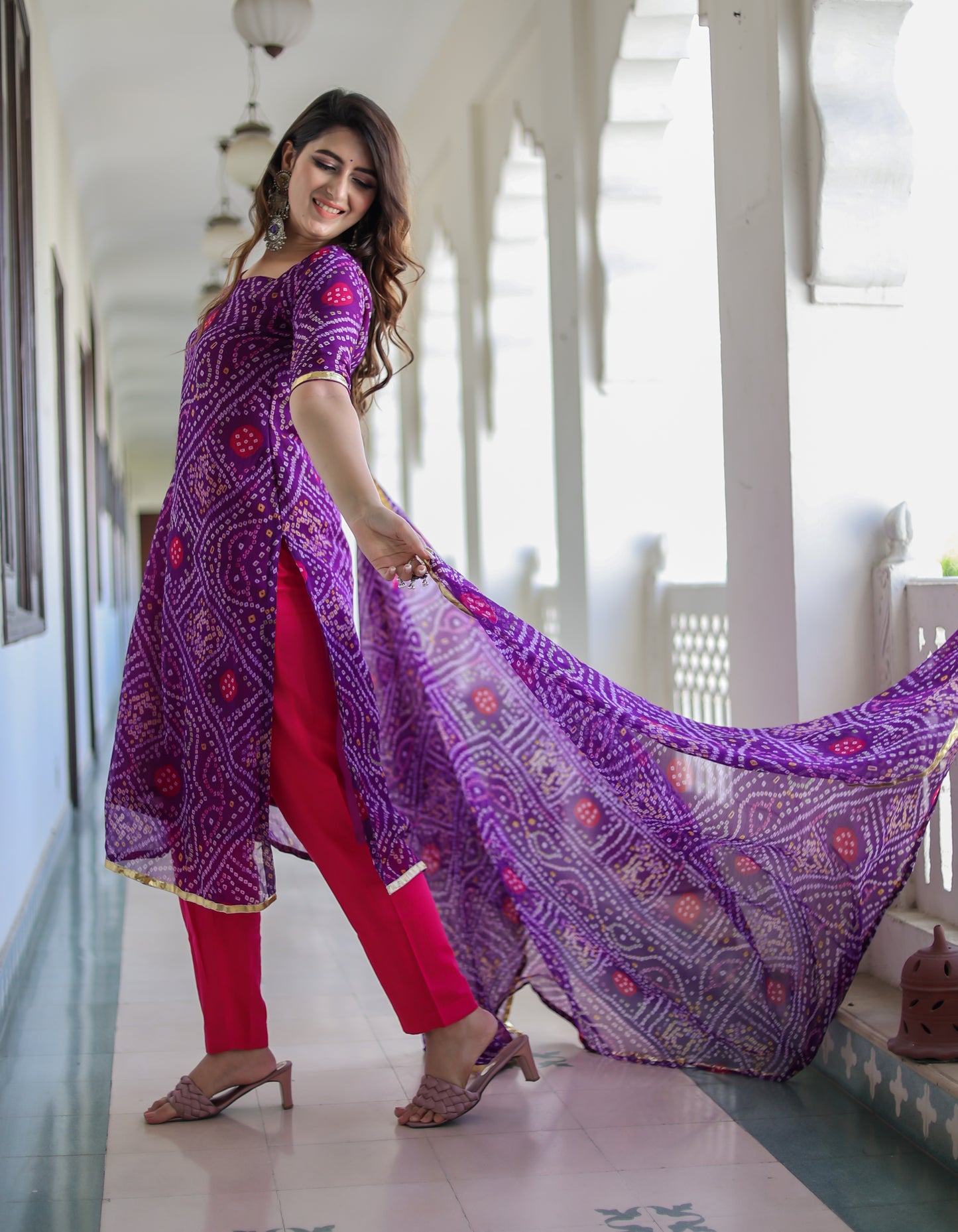 Shree Purple Suit Set