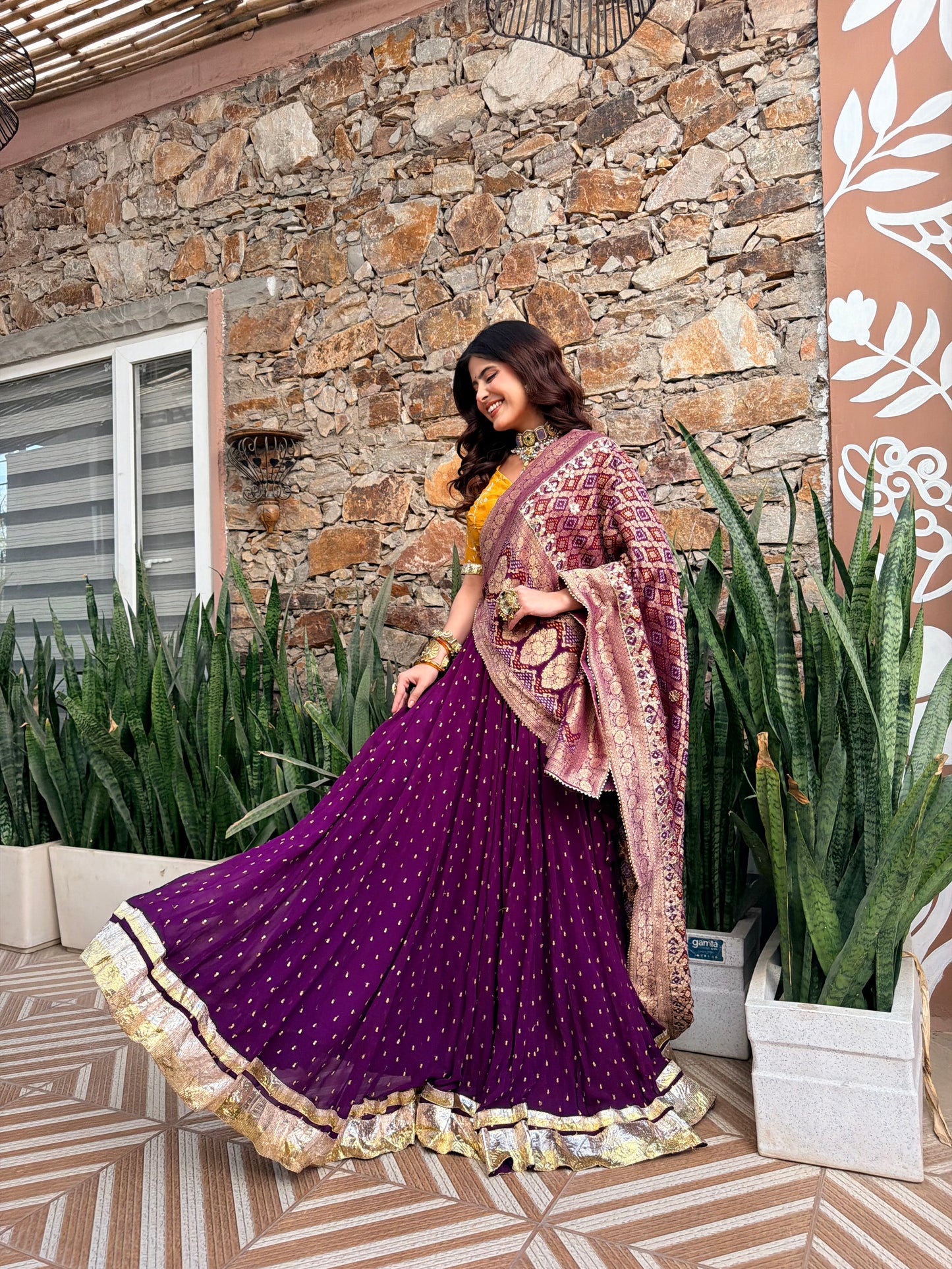 Tulsika Lehenga