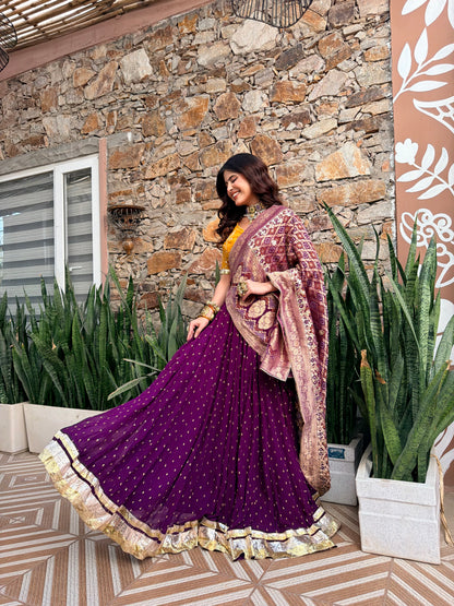 Tulsika Lehenga