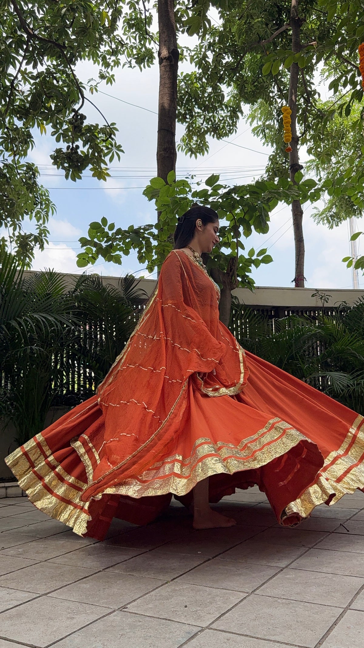 Mannat Rust Lehenga