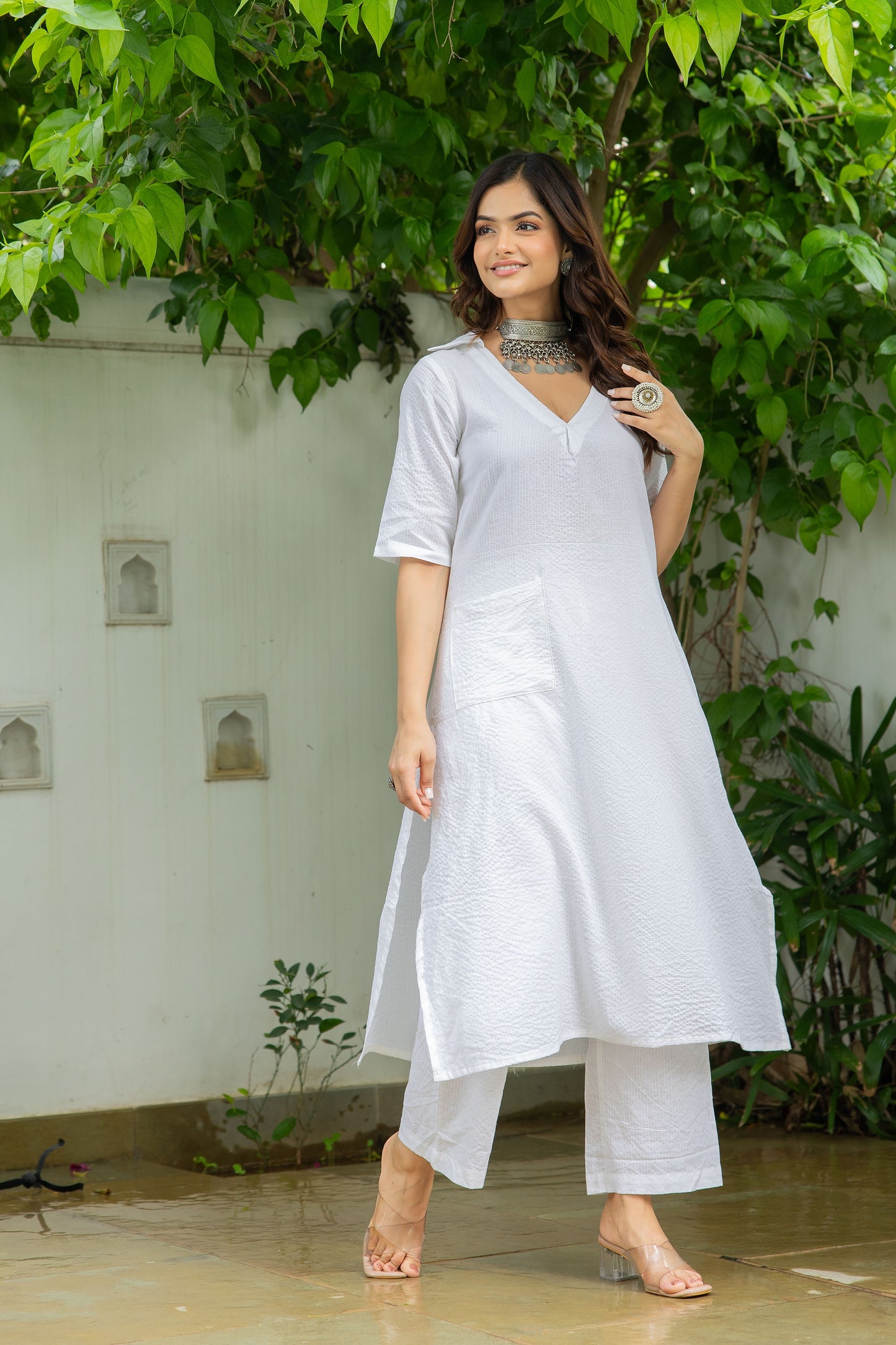 White Co-ord Set