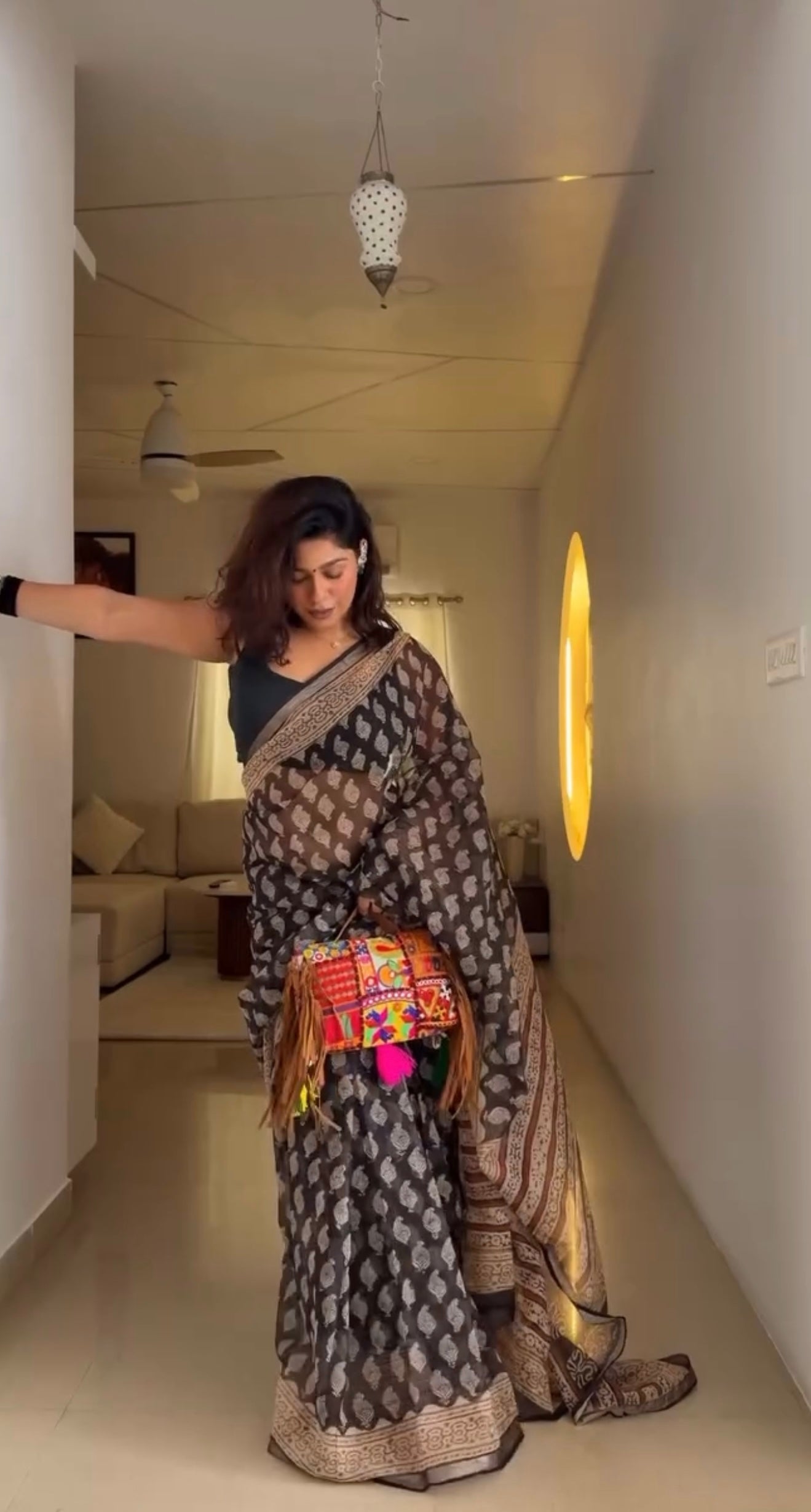 Kamini Kotadoriya Saree ( Teerth By Amaanyaa )