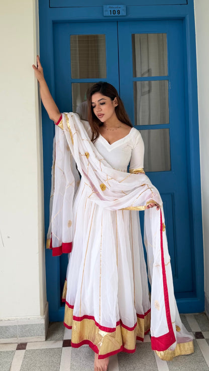 Niharika Georgette Anarkali Set