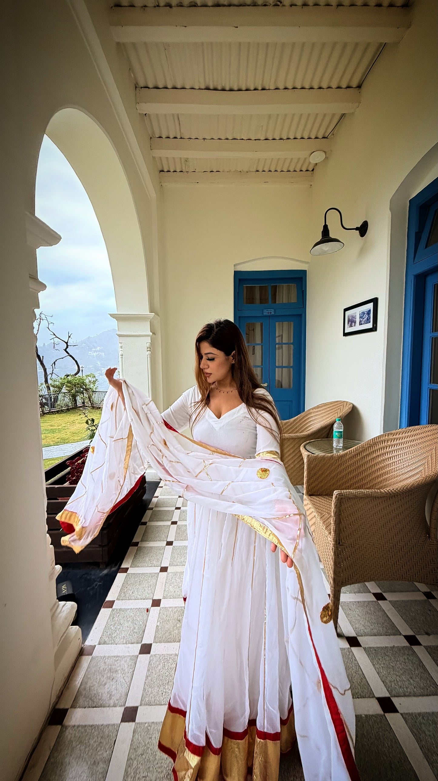 Niharika Georgette Anarkali Set