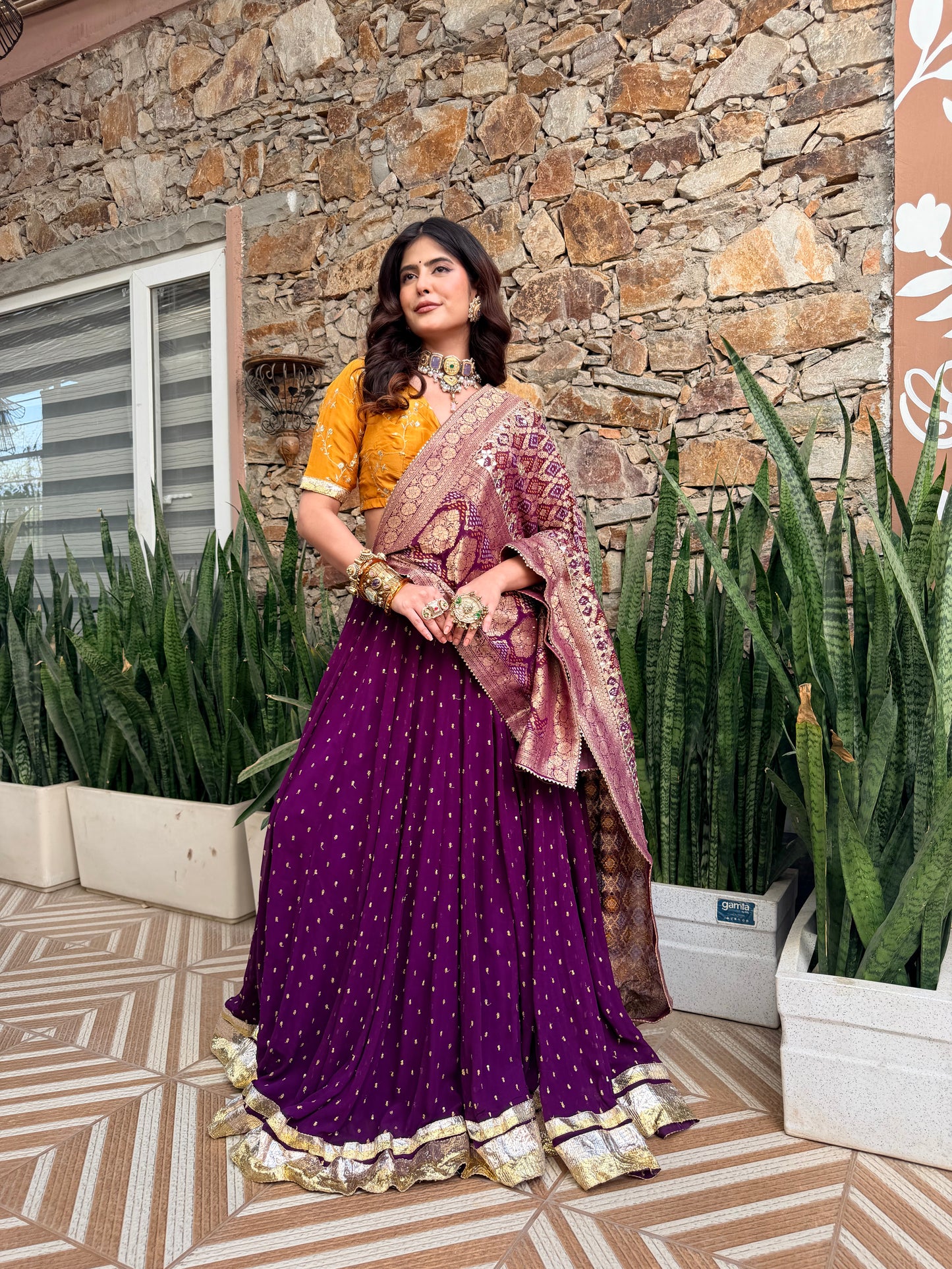 Tulsika Lehenga