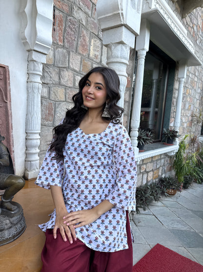 Aabha Cotton Farshi Set