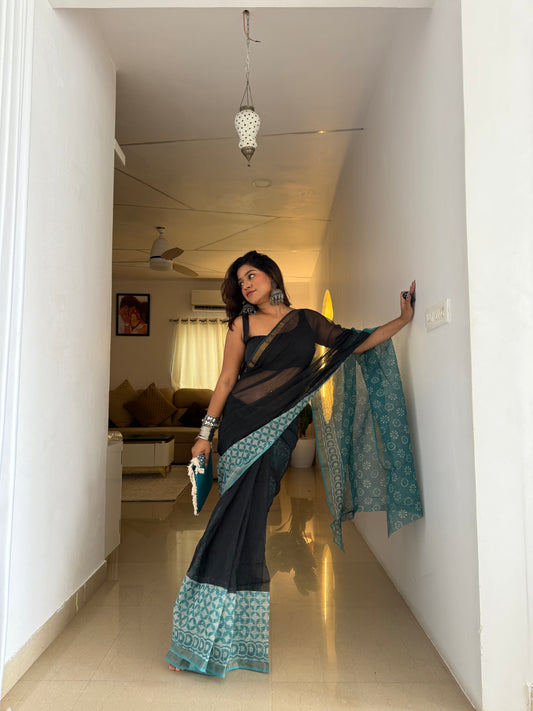 Kamakshi Kotadoriya Saree ( Teerth By Amaanyaa )