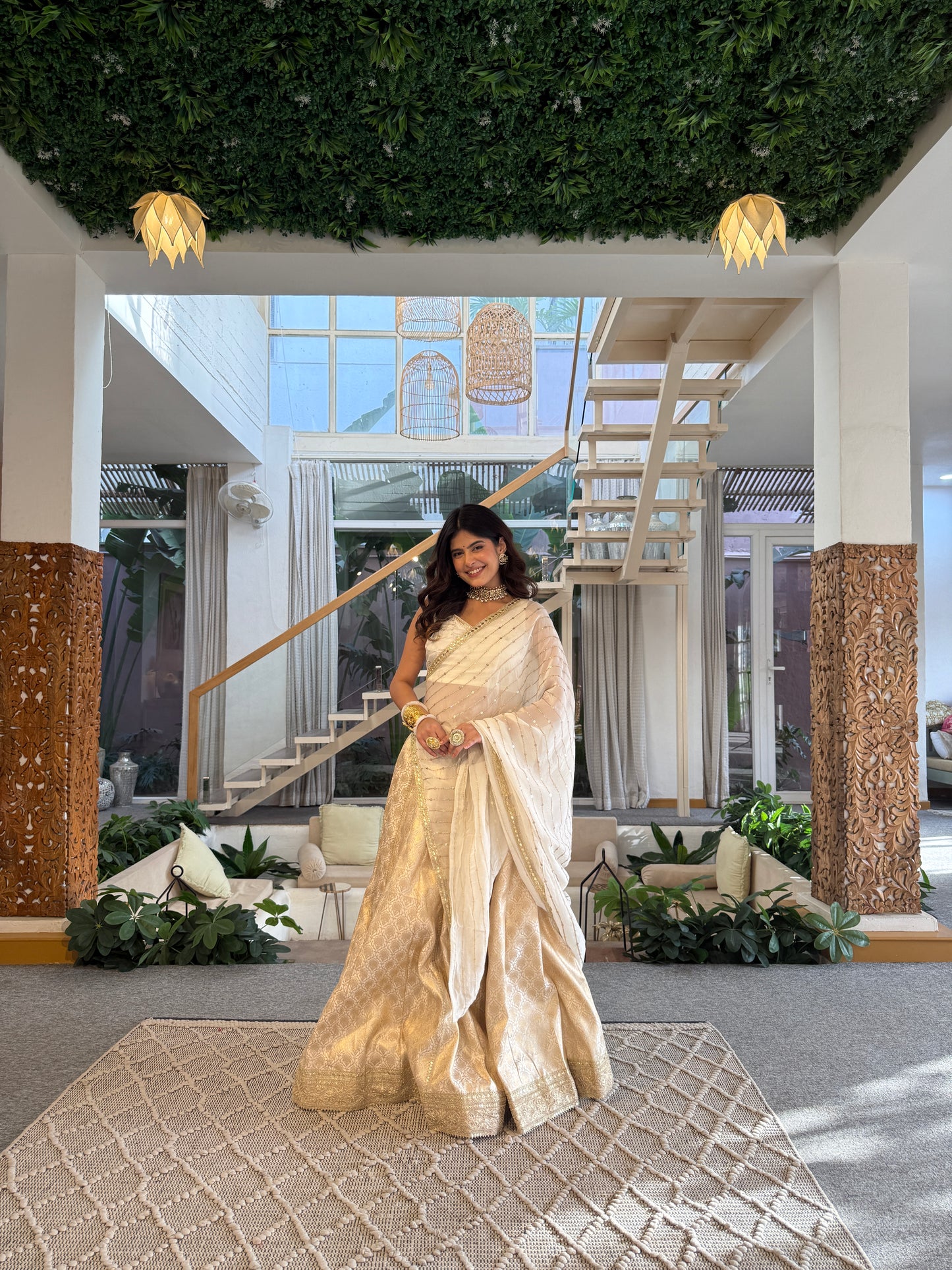 Prajakta Ivory Lehenga