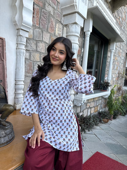Aabha Cotton Farshi Set