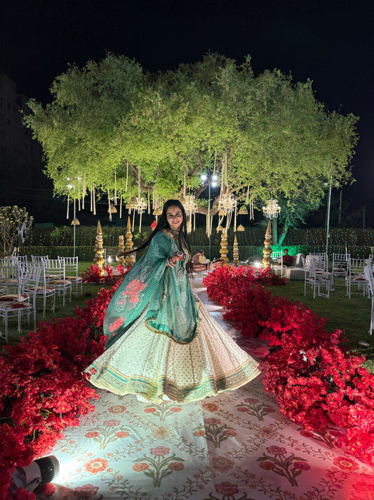 Paridhi Bandhani Lehenga
