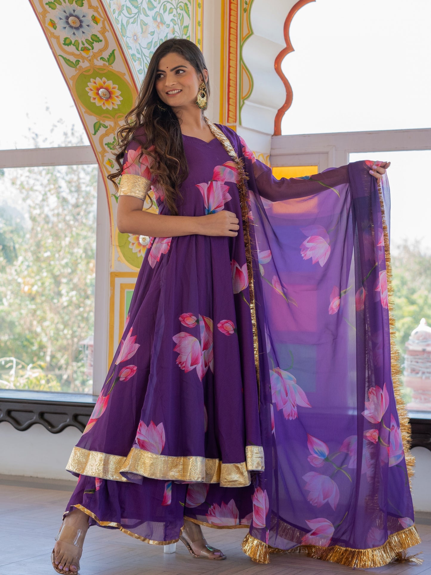 Nayab Anarkali Set