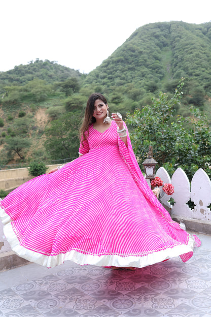 Mohini Pink Anarkali