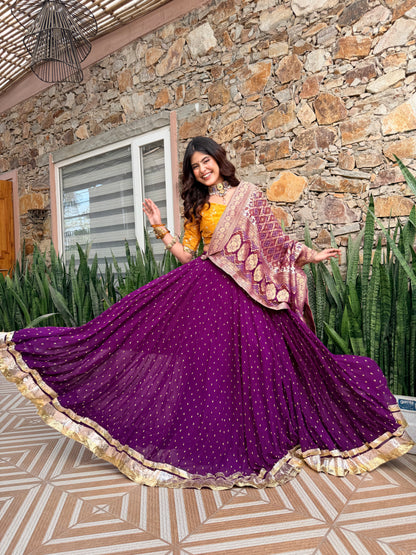 Tulsika Lehenga