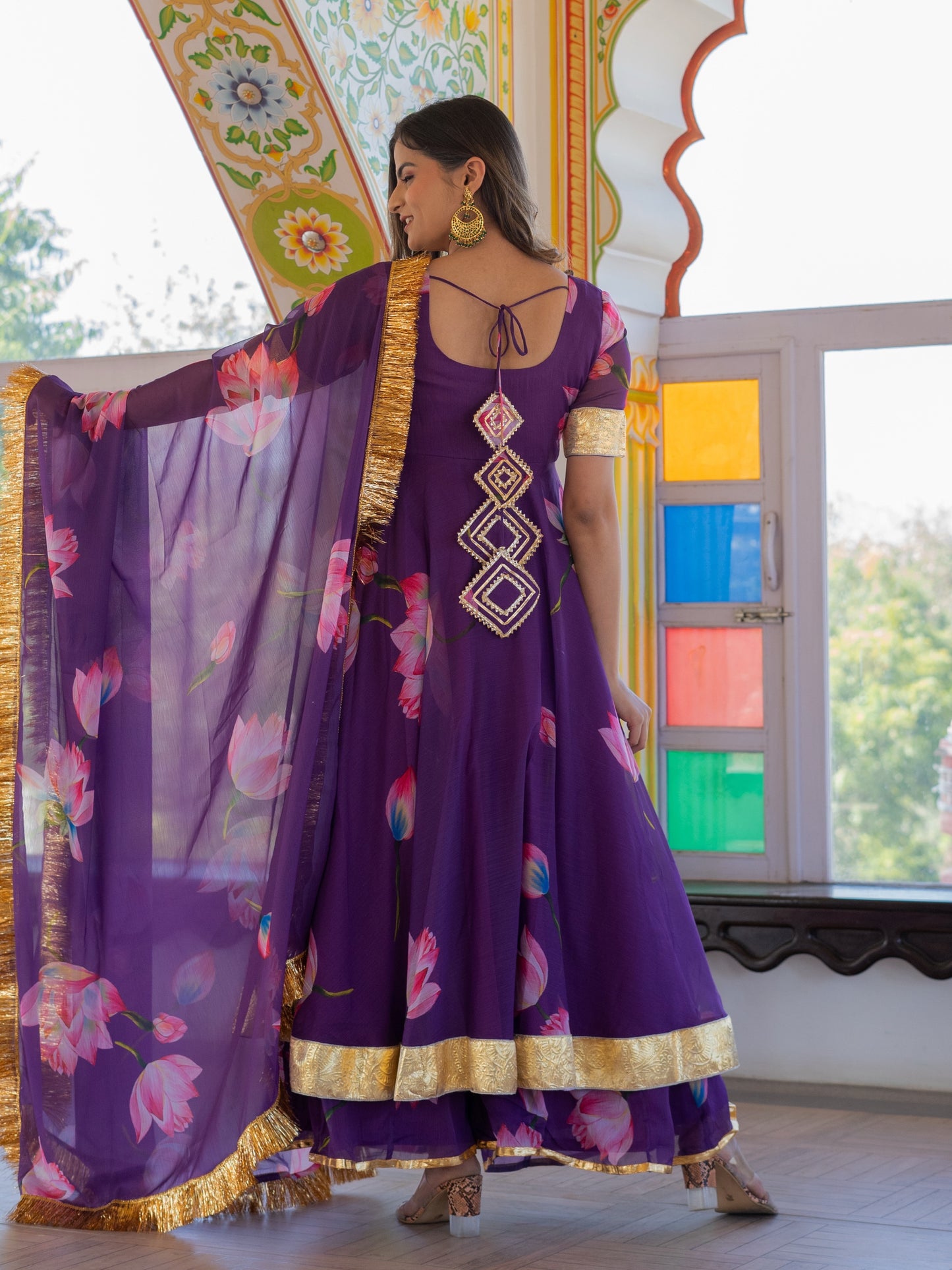 Nayab Anarkali Set