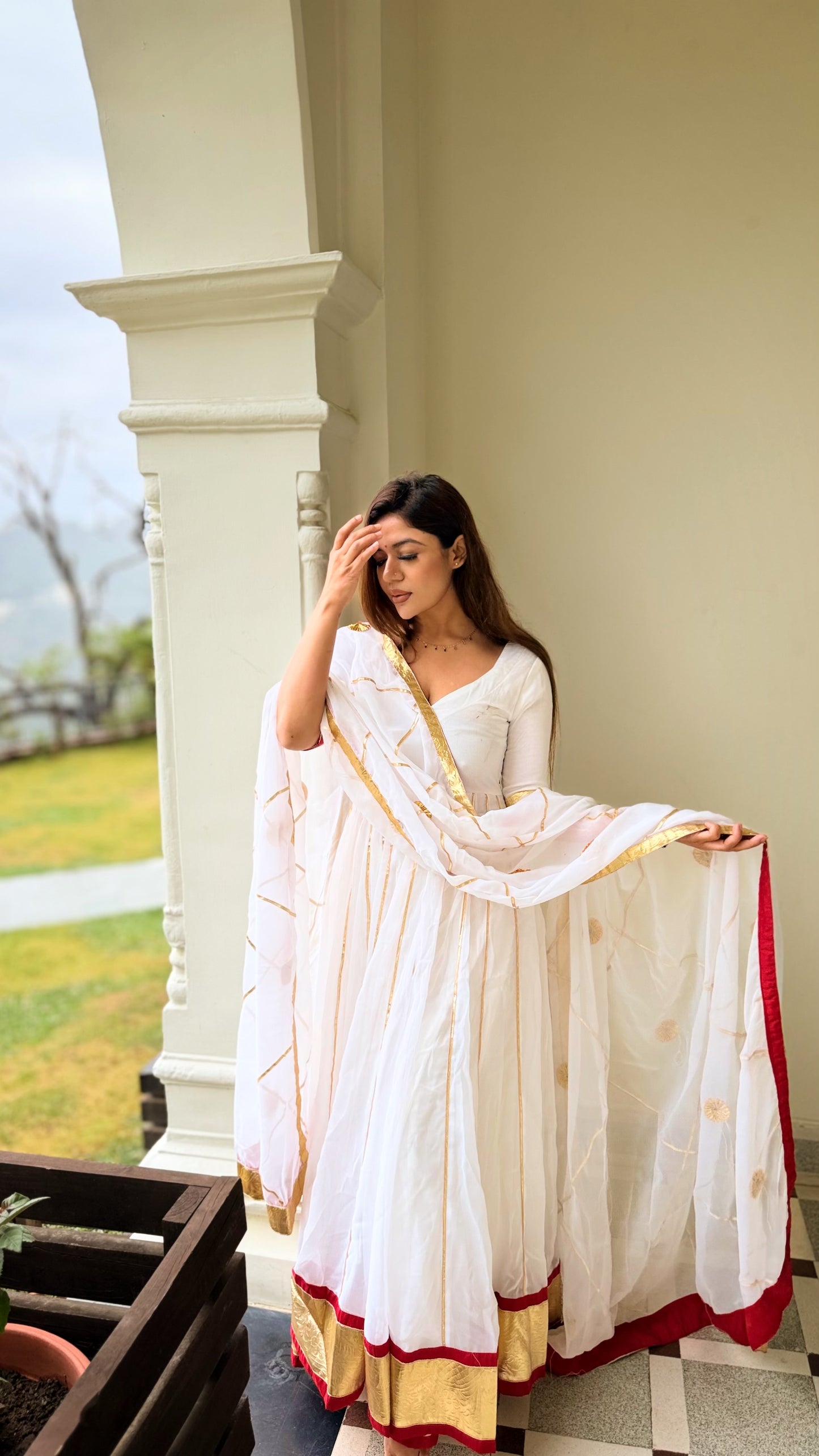Niharika Georgette Anarkali Set