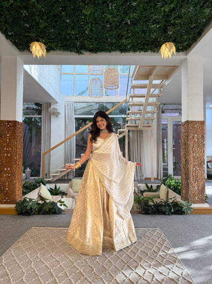 Prajakta Ivory Lehenga