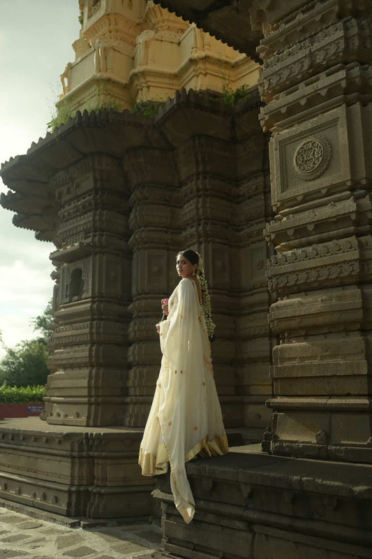 Maithili Off White Lehenga