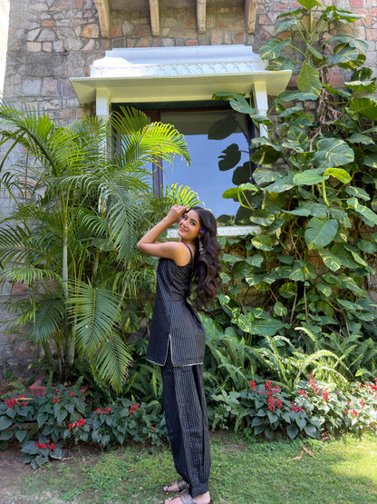 Reet Black Lurex Set