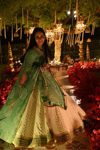 Paridhi Bandhani Lehenga
